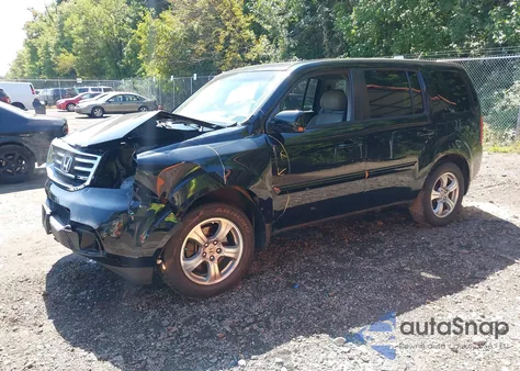 2015 Honda Pilot Ex-L z USA, uszkodzony, nr VIN 5FNYF4H58FB011931